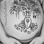 Henna Belly Art H1