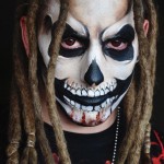 Skull2 Halloween face painting