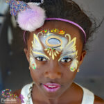 Angel face painting