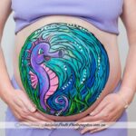 Belly Art Seahorse