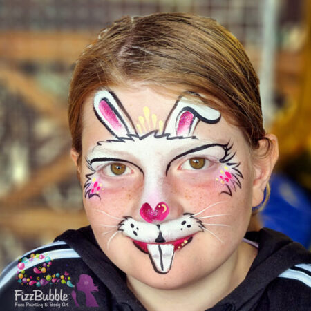 Bunny-face-paint