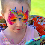 Butterfly Sunset face painting