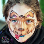 Dog Brown face painting