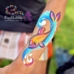 Dolphin face painting