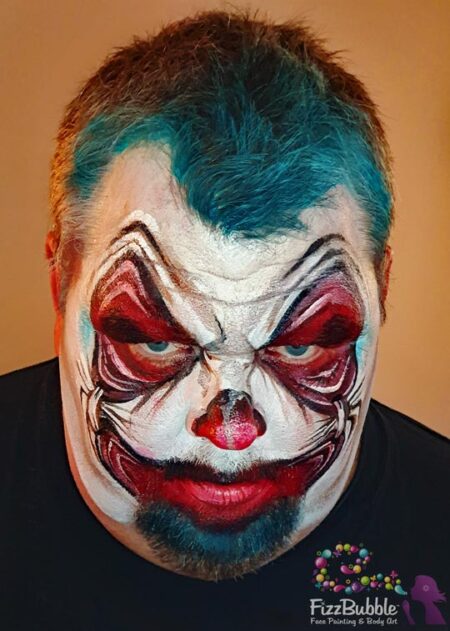 Halloween-Creepy-Clown-2-face-paint