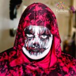 Halloween Red Hood face painting