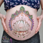 Henna Belly Art 5
