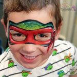 Ninja Turtle face painting