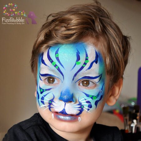 Tiger-Blue-face-paint