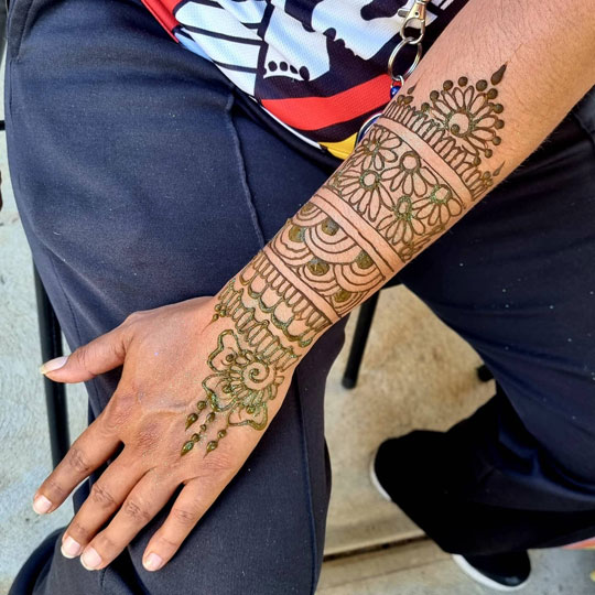 Henna-Arm